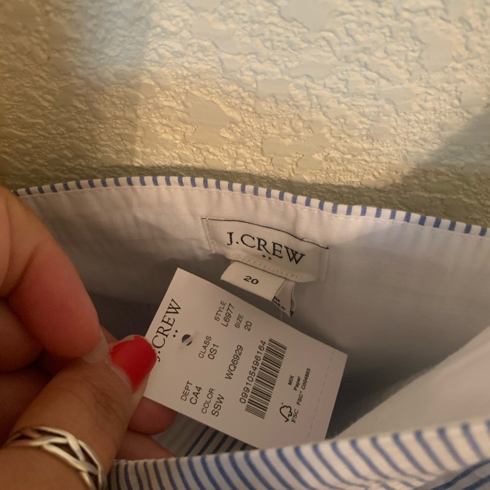 3 New J. Crew size 20 front button dresses - Picture 4 of 8